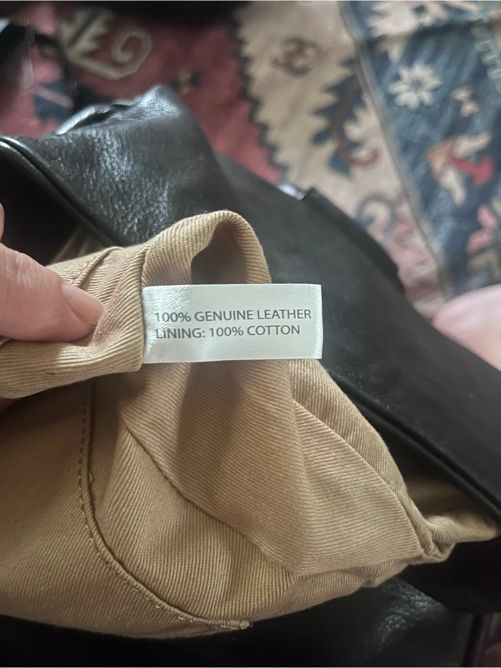 HOBO Genuine Leather bag- REVERE IN black